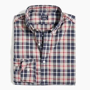 J.Crew Plaid Slim Flex Casual Shirt